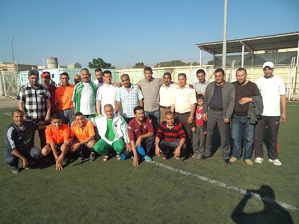 لاعبو أحد الأندية المحلية